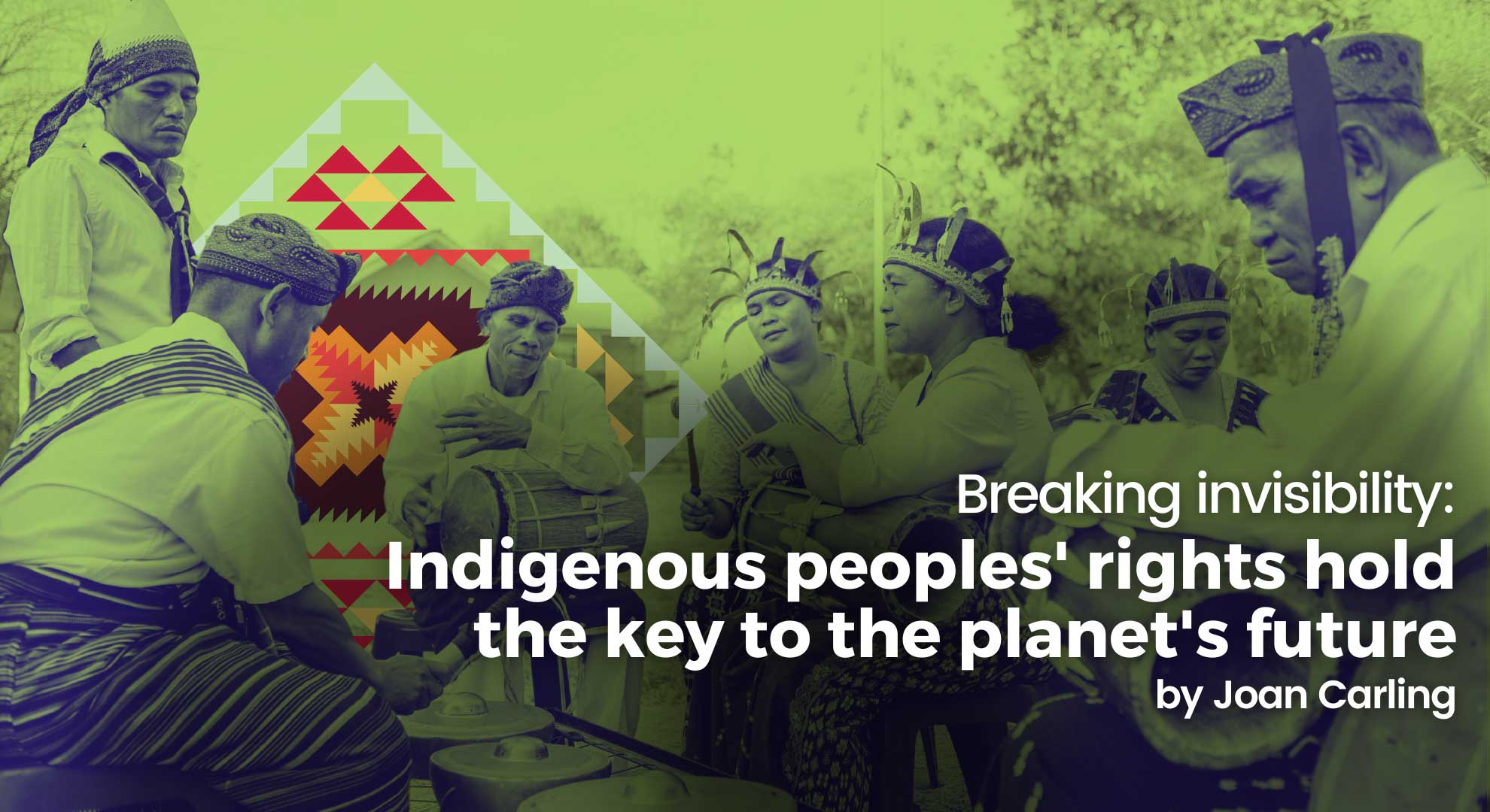 Breaking invisibility: The protection of Indigenous Peoples’ rights holds the key to the future of the planet